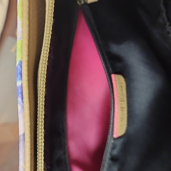 Elliott lucca limited edition floral hand bag tote with zipper top - Picture 17 of 17